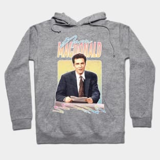 Norm Macdonald // 90s Style Faded-Look Fan Design Hoodie